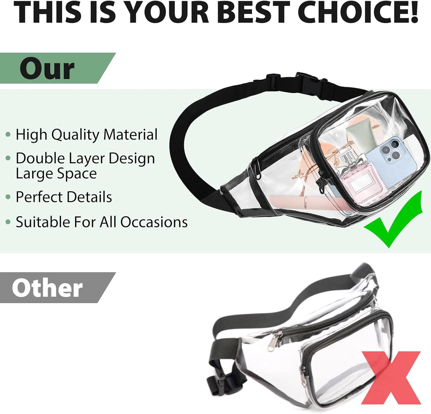 Squiggle Strap® Cinturino Silicone Alimentare - 2 Pezzi, Regolabile Per Ciucci E Giocattoli