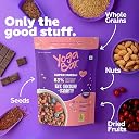 Yogabar Dark Chocolate & Cranberry Muesli with chia and flax seeds 450g - Breakfast Cereal with 83% Whole Grains, Nuts and Seeds, & Dried Fruits - Gluten Free Snack gallery image