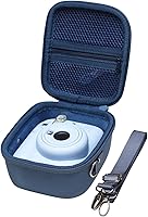 Vista 14 de Funda LTGEM Compatible con cámara instantánea Fujifilm Instax Mini 12/11 / 10/9 / 8/7 / 7+ y FUJIFILM Instax Mini Instant Flim con correa