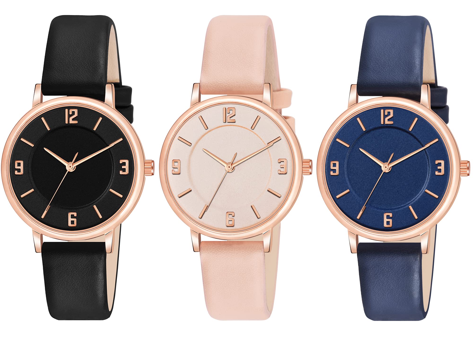 CLOUDWOOD Multicolor Analog Combo Watches for Girls and Women Pack of - 3 (MT391-92-95) (B0BDWZJL2P) Amazon Price History, Amazon Price Tracker