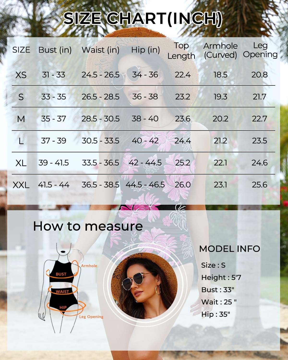 Aqua Eve Women's High Neck Tankini Swimsuits - Two Piece Tummy Control Bathing Suits Modest Swimwear 2025 - Image 5