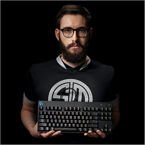 Logitech G PRO TKL mechanische Gaming — šoninis vaizdas