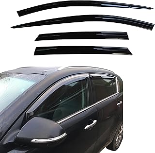 Autoclover Kia Sportage 2010-2015 Wind Deflectors Set (4 pieces) (Smoked)
