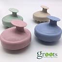 Groots Scalp Massager Shampoo Brush, Hair Scalp Scrubber, Scalp Exfoliator for Dandruff Removal, Soft Silicon Bristles, Prevents Hair Loss for Men, Women (Multicolor) gallery image