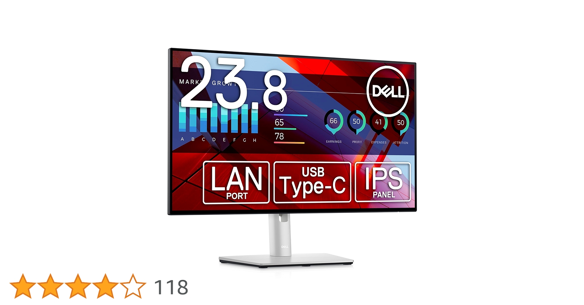 Dell公式 モニター U2422HE 23.8インチ USB-C HUB モニタ−フルHD IPS非光沢 Dell公式 モニター U2422HE 23.8インチ USB-C HUB モニタ−フルHD IPS非光沢
