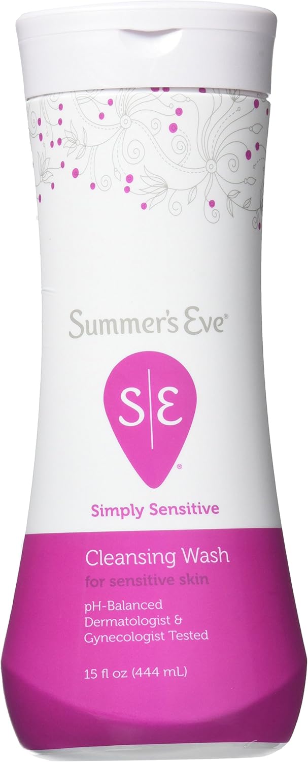 Summer's Eve Feminine Wash Sensitive Skin 15 oz (Pack of 3