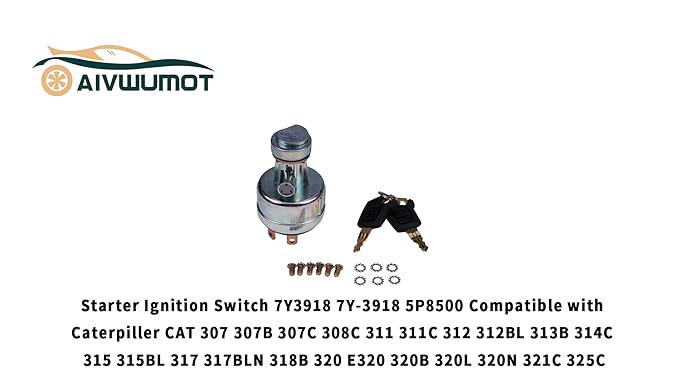 Amazon.com: Starter Ignition Switch 7Y3918 7Y-3918 5P8500