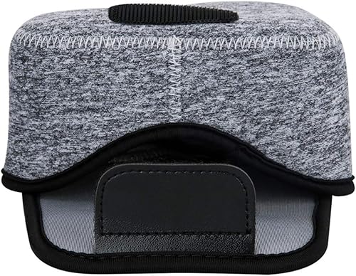 Vista 44 de Fotasy JJC - Funda de neopreno ultraligera resistente al agua, color gris, compatible con Sony a6600 a6500 a6400 a6300 a6100 a6000 a5100 + lente
