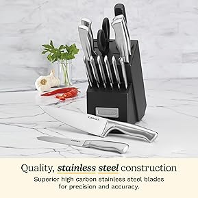 6 Best Wood Knife Block Set For Home Chefs 2 71YRWFCsp8L. AC SL289