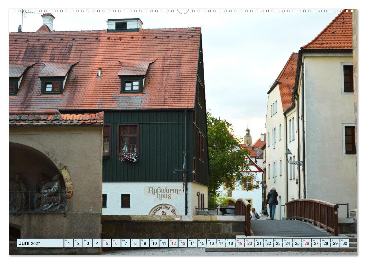 CALVENDO · Amberg meine Heimatstadt (Kalender 2027) | DIN A2 Querformat · Wandkalender · Herz der Oberpfalz bietet Barock und Moderne für Jedermann