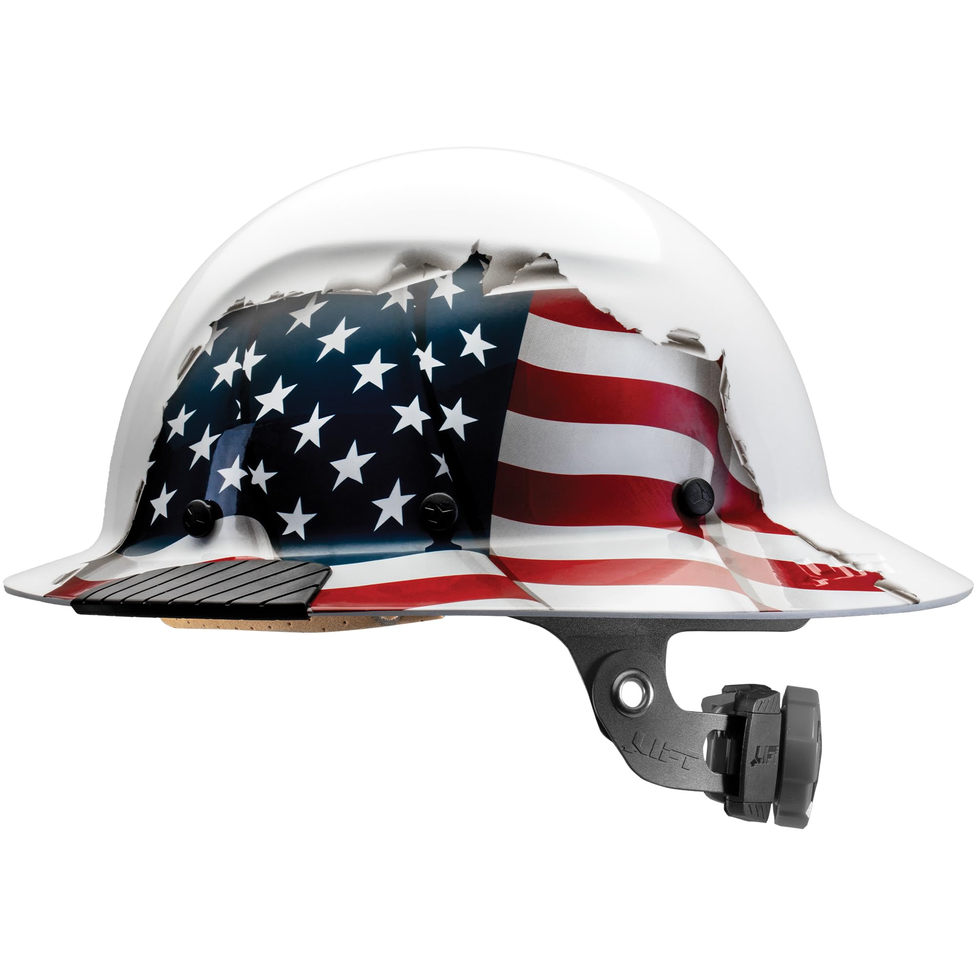 Lift Dax Fiber Resin Full Brim Safety Helmet