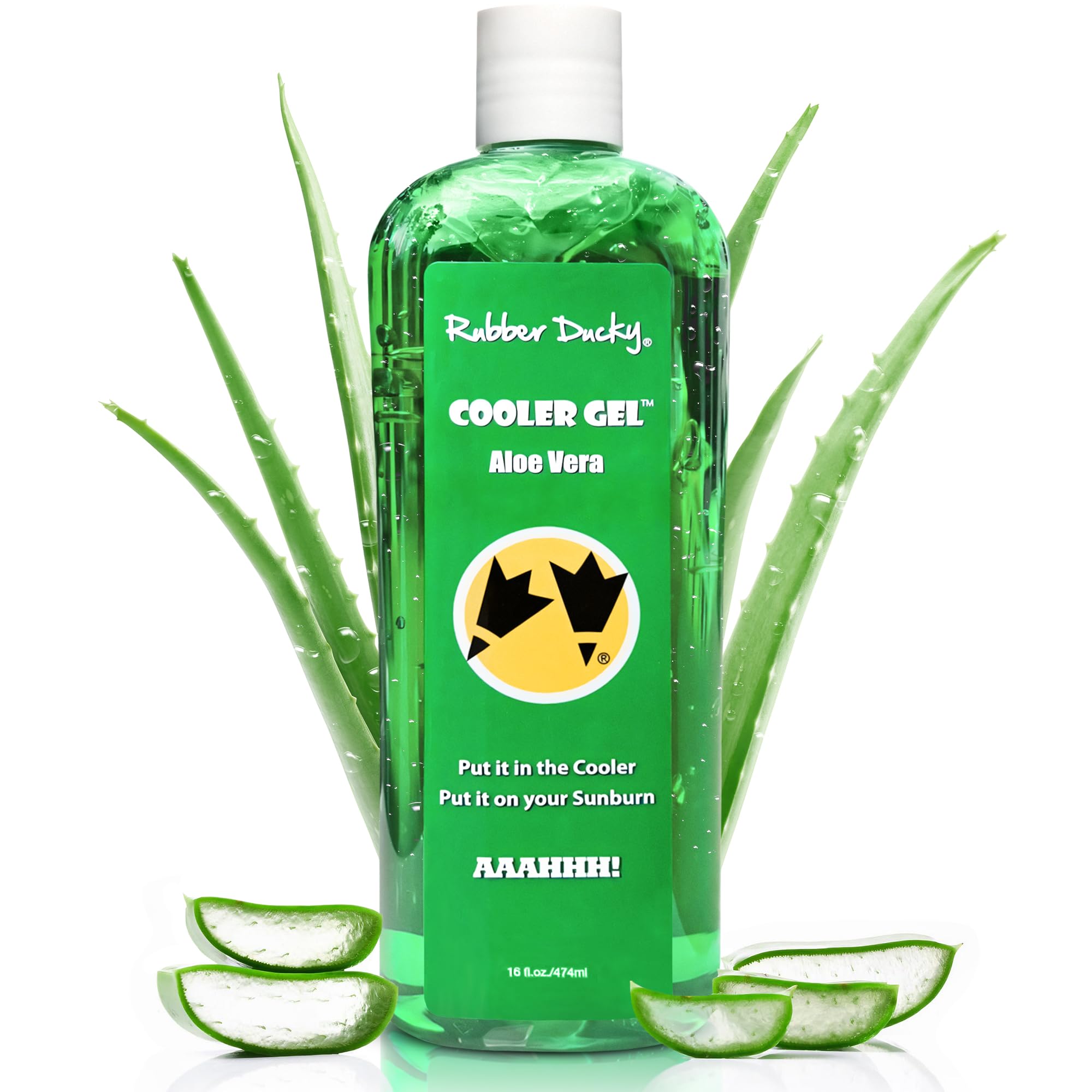 Amazon.com: Rubber Ducky- Aloe Vera Cooling Gel, Sunburn Relief