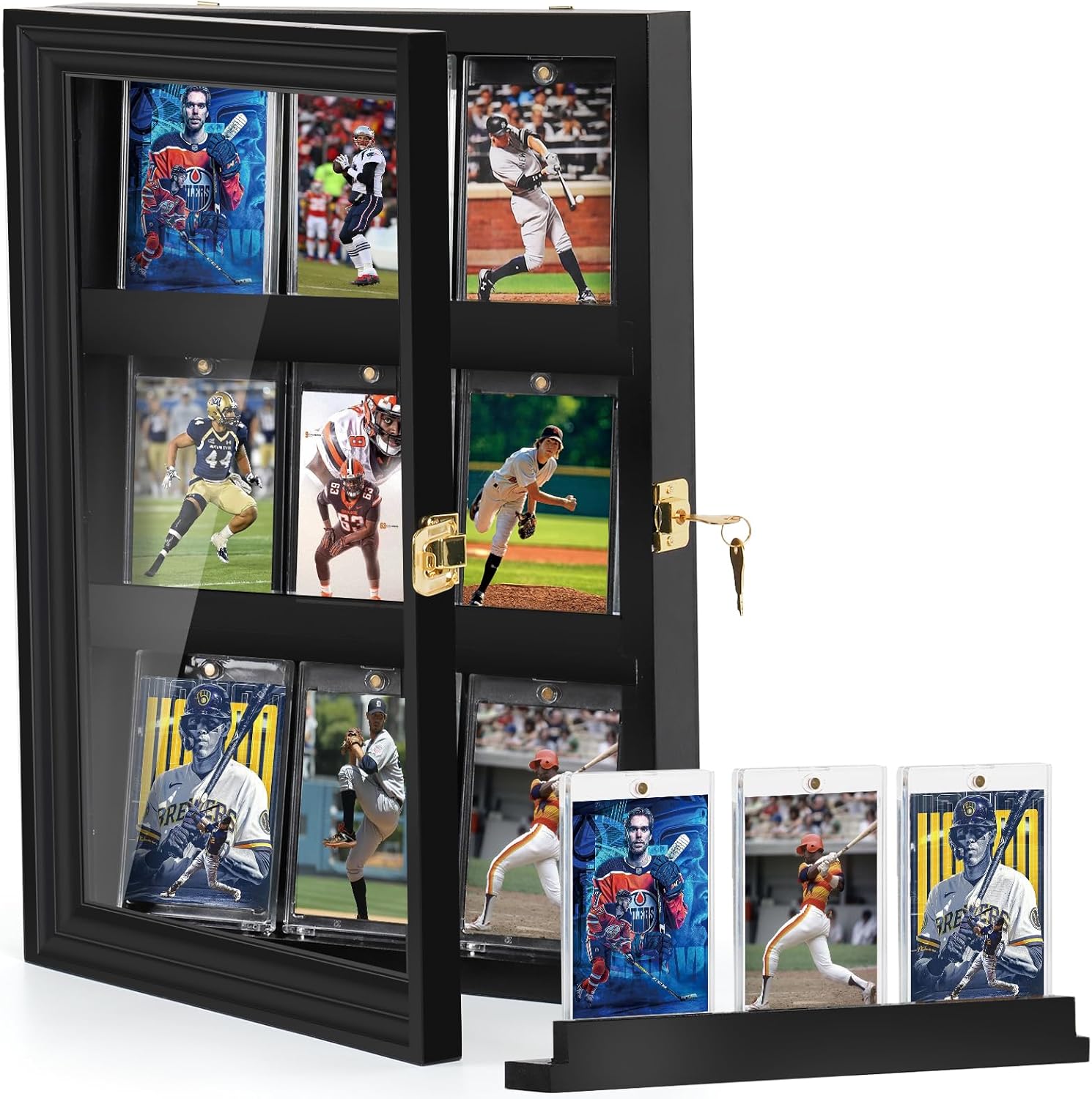 Acrylic Baseball Card Display Case, Graded Card Display