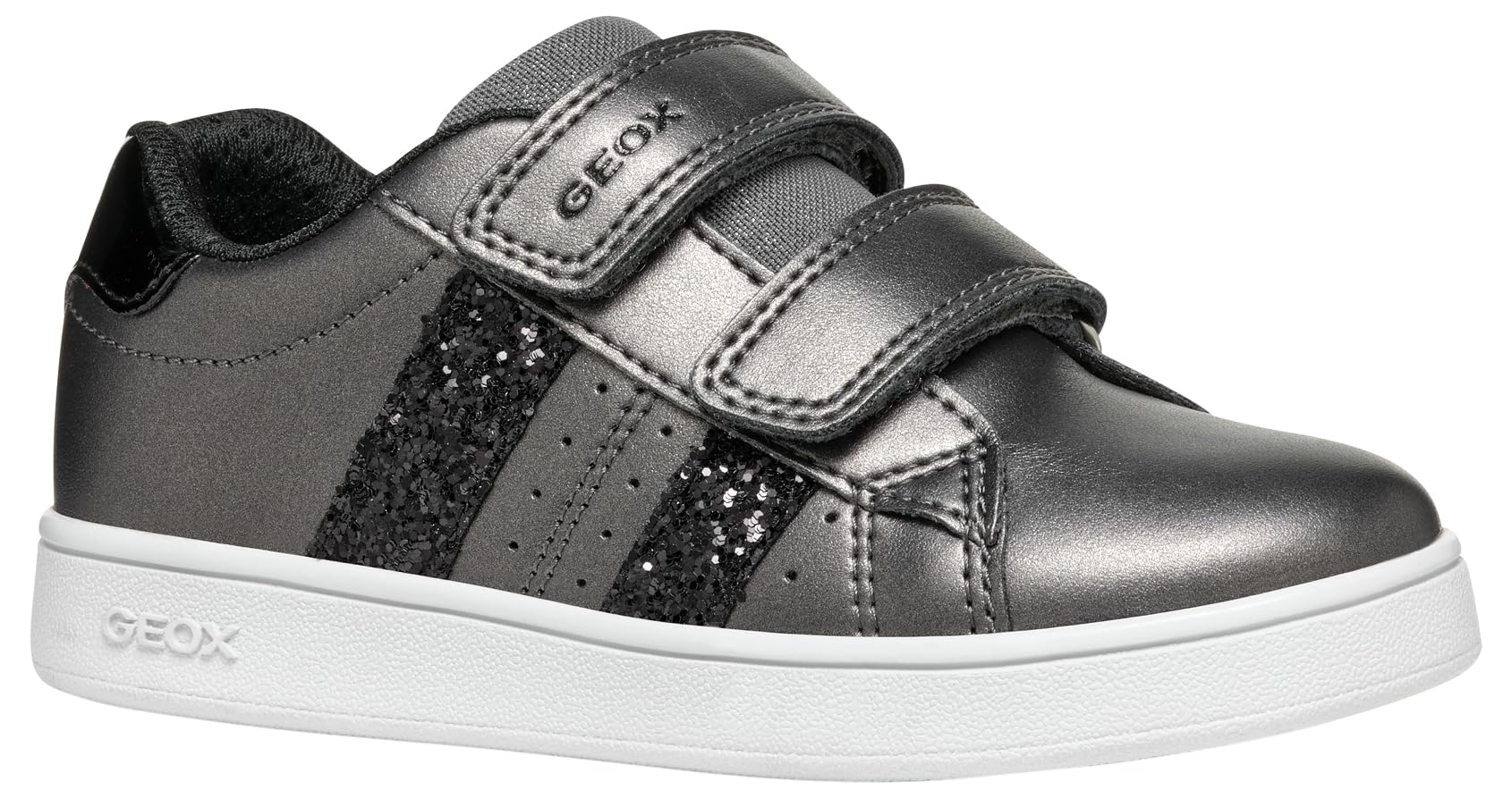 Geox J ECLYPER Girl A, Sneaker, Gray