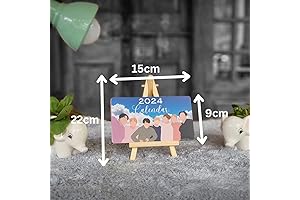 BTS Themed 2024 Desk Calendar - Official BTS 2024 Calendar, Monthly Desk...