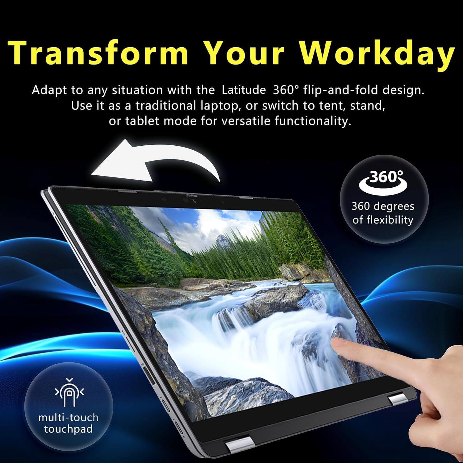 Amazon.com: Dell Latitude 5320 2-in-1 Touchscreen Laptop, Windows
