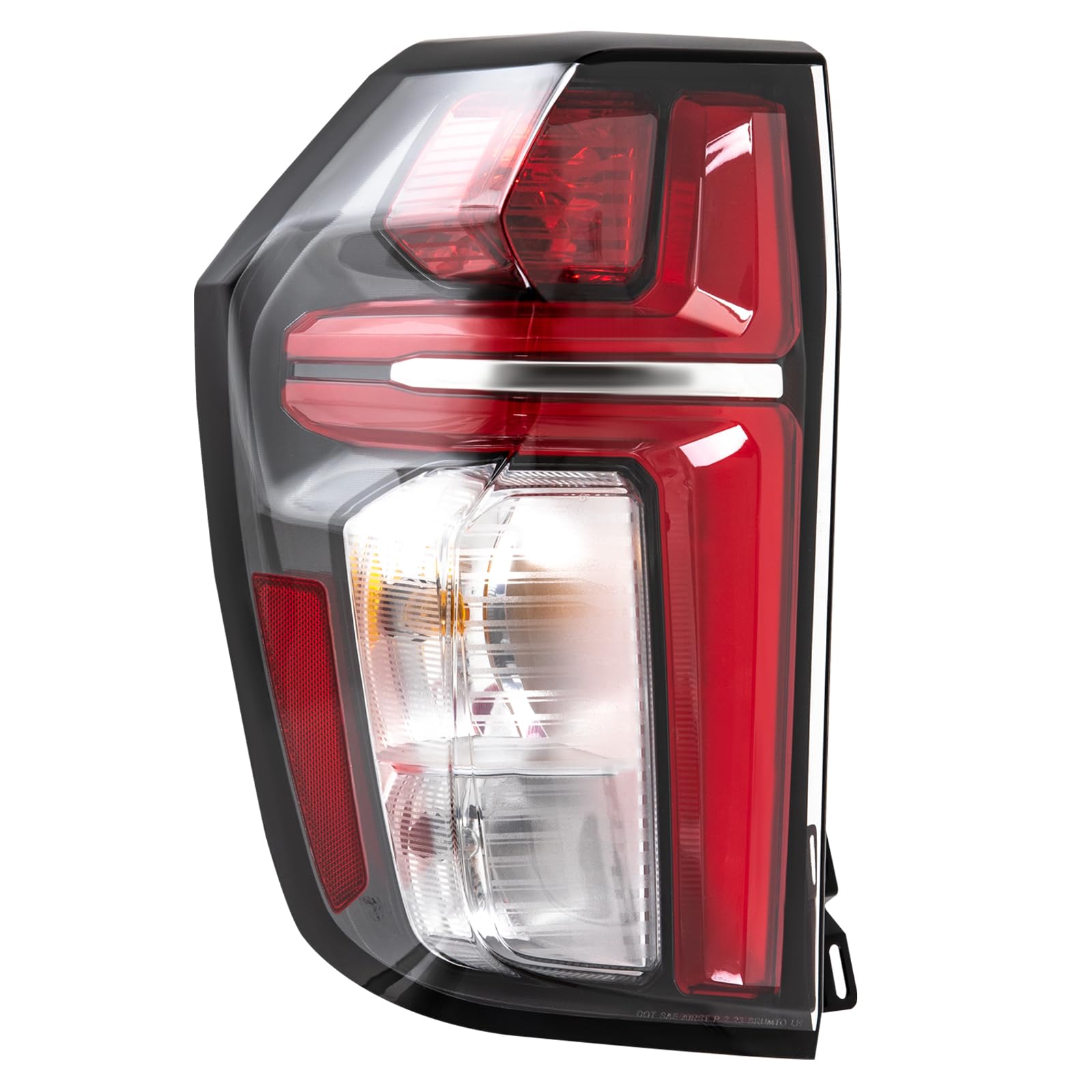 EnSyuSuMa For 2021 2022 2023Chevy Suburban Tahoe Taillight Assembly Left Driver Side Rear LED Red Tail Light Pair 84849416 84849417 (Left Driver Tail Light)