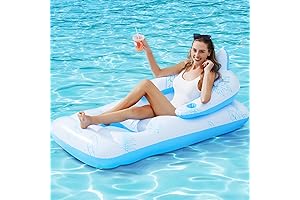 BAIAI Inflatable Pool Lounger Float Adult