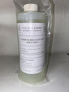 Sodium Bisulfite 40% Liquid - Oxygen & Chlorine scavanger - Made in USA (Size: 16 fl oz)