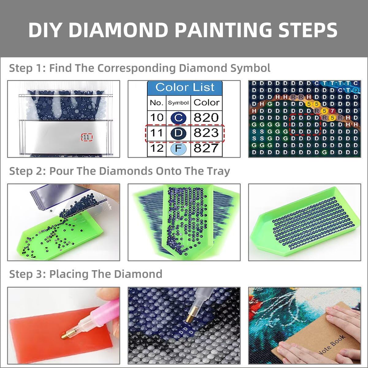 DIY Diamond Painting XXL 200x80cm, Diamond Painting Landschaft, DIY Set Erwachsene mit Eckige Steine, Kreativ Set für Erwachsene, Deko Wohnzimmer, Weihnachtsdeko, Geschenke für Frauen (Aurora) W-88