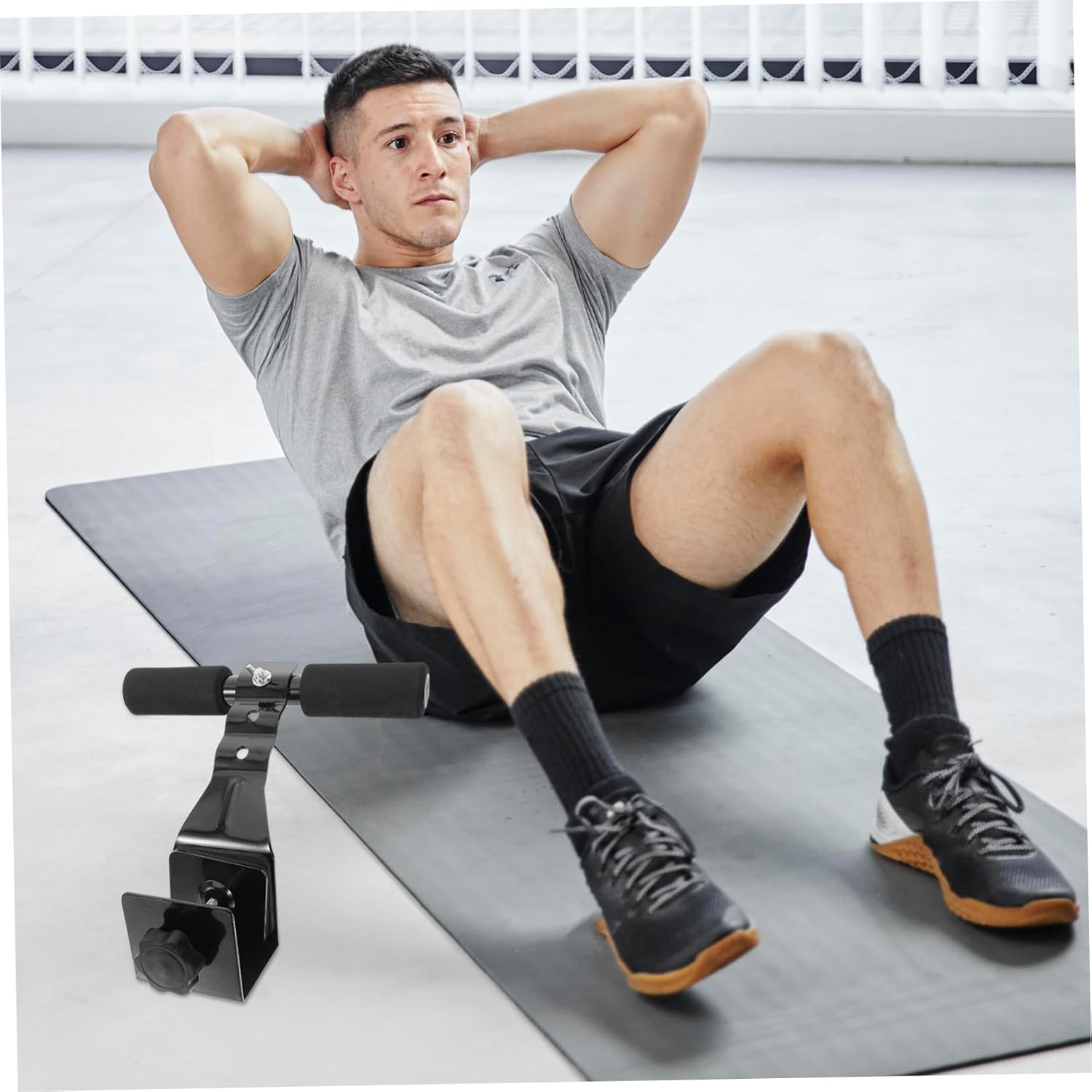 Sit-up Assist Device Fixation Crunches Aid Household Fitness Equipment Exercise Accessory for Home Sit-up Tool Ab Workout Machine