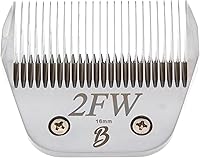 Vista 6 de Cuchillas desmontables de la serie A de 7 fw anchas para el aseo del perro, cortes de dientes completos de longitud de 1/8 pulgadas - 0.126 in