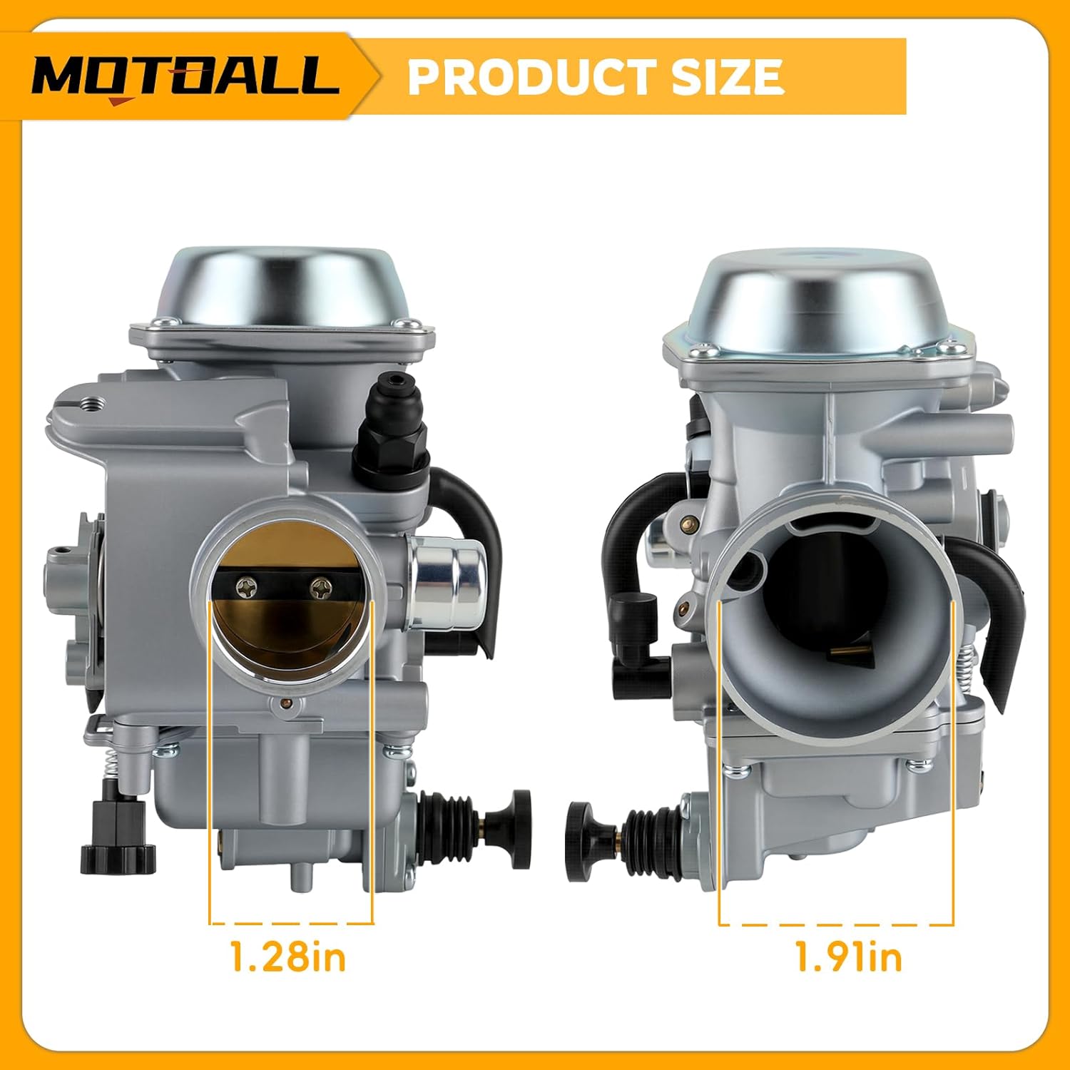 MOTOALL TRX300 carburetor+Oil Filterw/Air Filter for Honda TRX300 FOURTRAX 1988-2000, TRX300 FW FOURTRAX 1988-2000