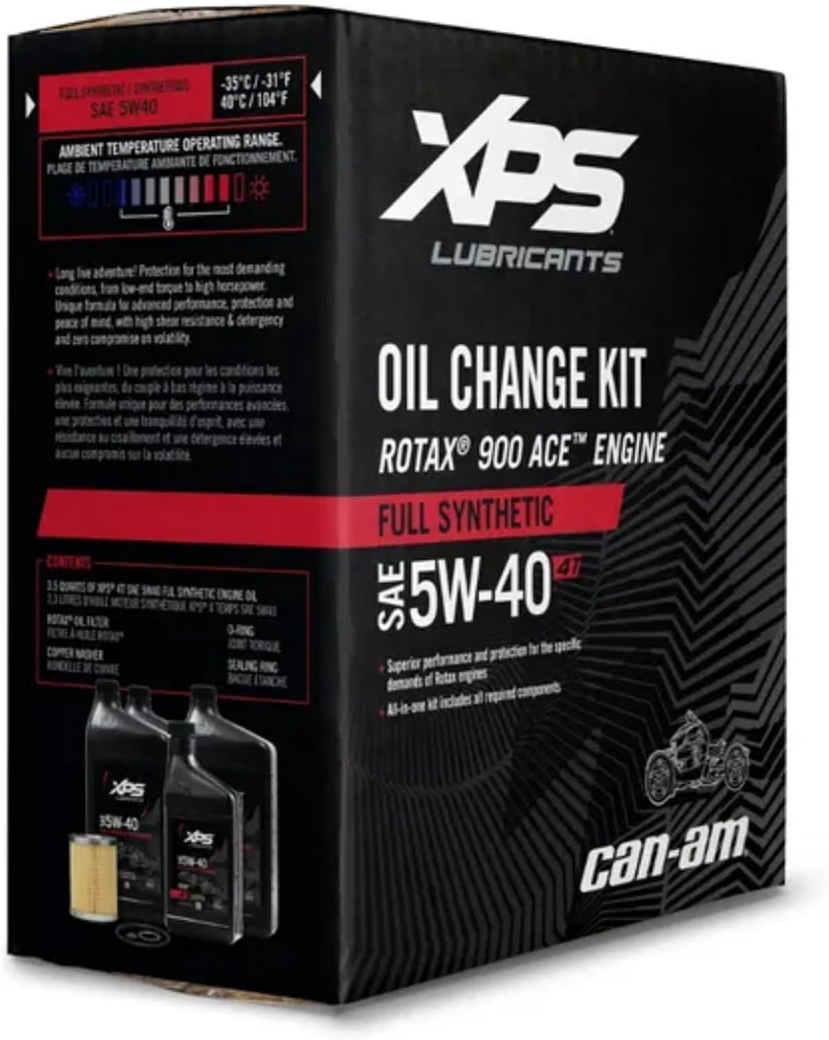 Sea-Doo New OEM Ryker Oil Change Kit 5W40 900Cc, 9779491
