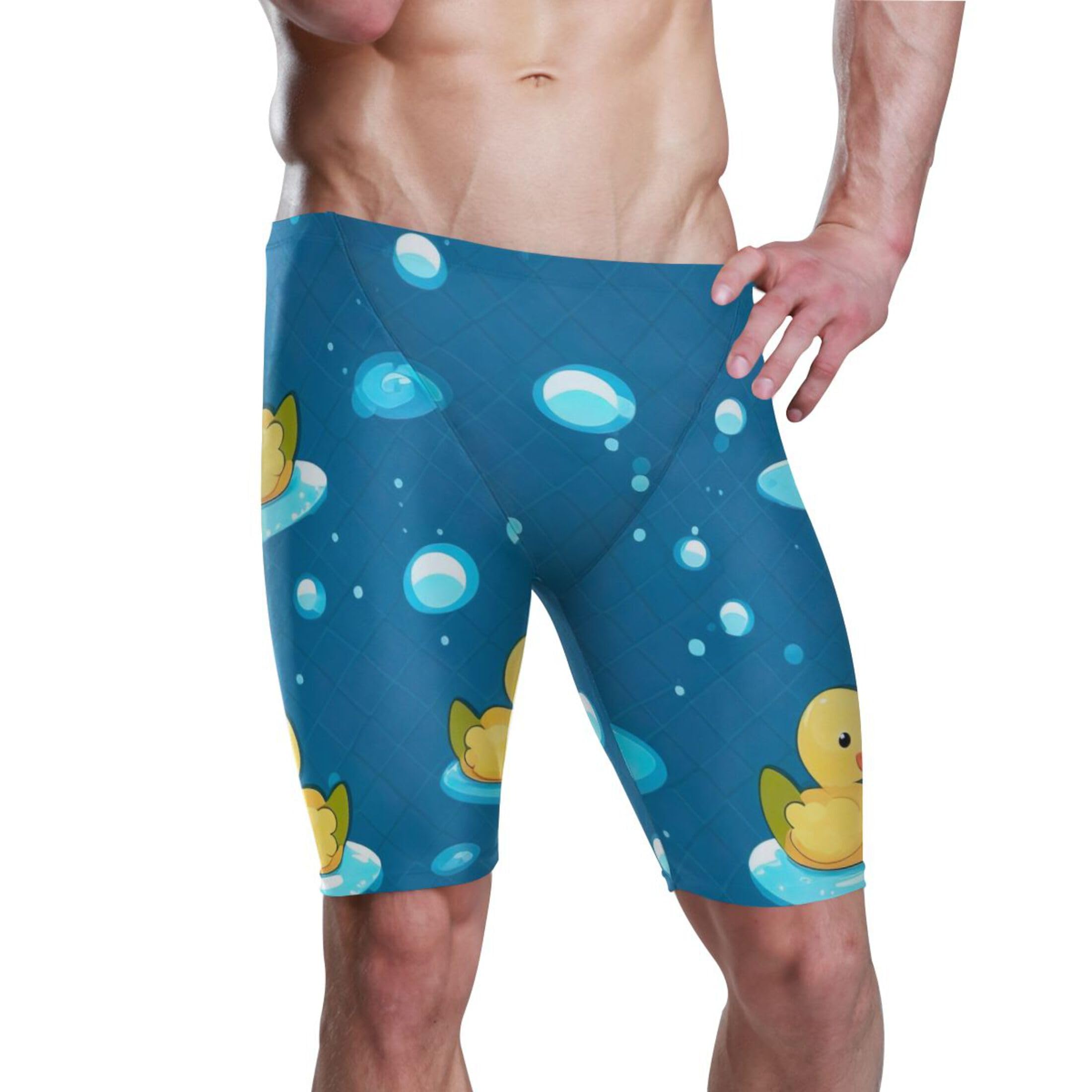 Little Yellow Duck Men's Swimsuit Swim Jammers L B0402368