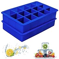 Algopix Similar Product 4 - Ozera 2 Pack Silicone Ice Cube Tray