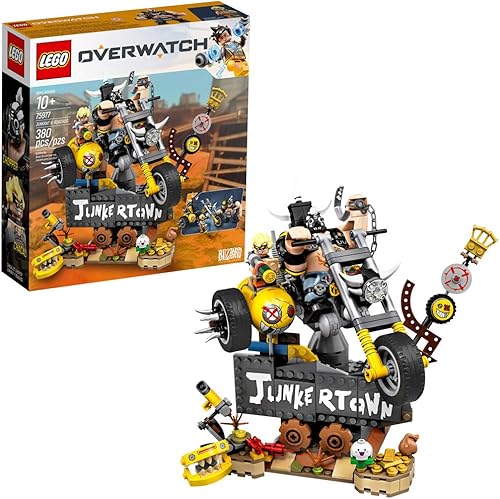 Miniatura 1 de LEGO Overwatch Junkrat & Roadhog 75977 Kit de construcción, juguete Overwatch para niñas y niños de 9 años en adelante (380 piezas)