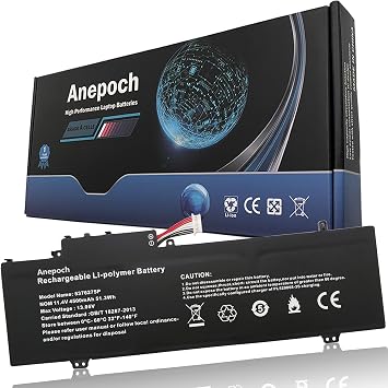 5376275P Laptop Battery for Gateway GWTN156-1RG GWTN141-2BL GWTN141-4 GWTN141-4BK GWTN141-4BL GWTN156-5BL GWTN156-9SL GWTN141-10BK GWTN141-10BL UTL-509068-3S NV-509067-3S 11.4V 51.3Wh