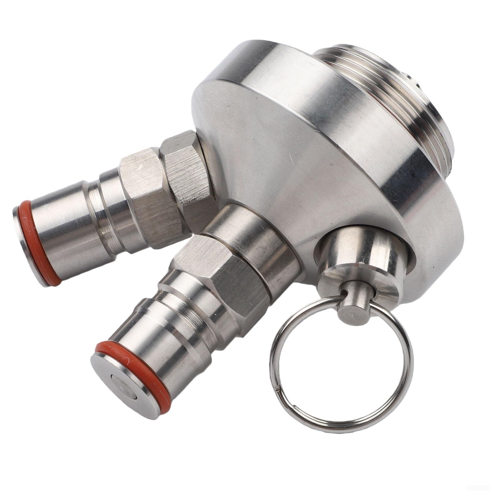 Conector Doble Bloqueo Bola para Mini Barriles 5L
