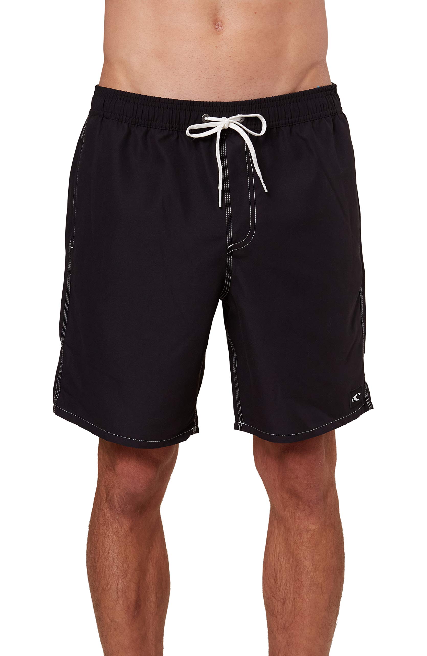 O'NEILL Men's 18 Santa Cruz Volley Board Shorts - Men's Swim Trunks with Fast-Drying Stretch Fabric and Pockets