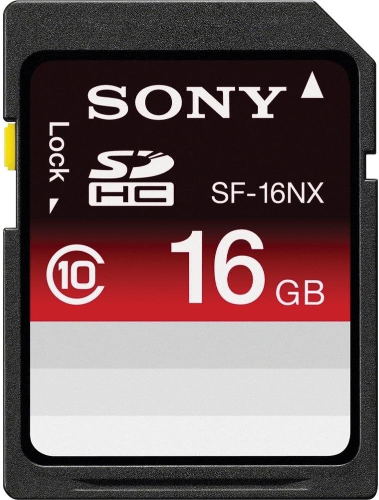 Sony SF16NX/TQM 16GB SDHC Class 10 Memory Card