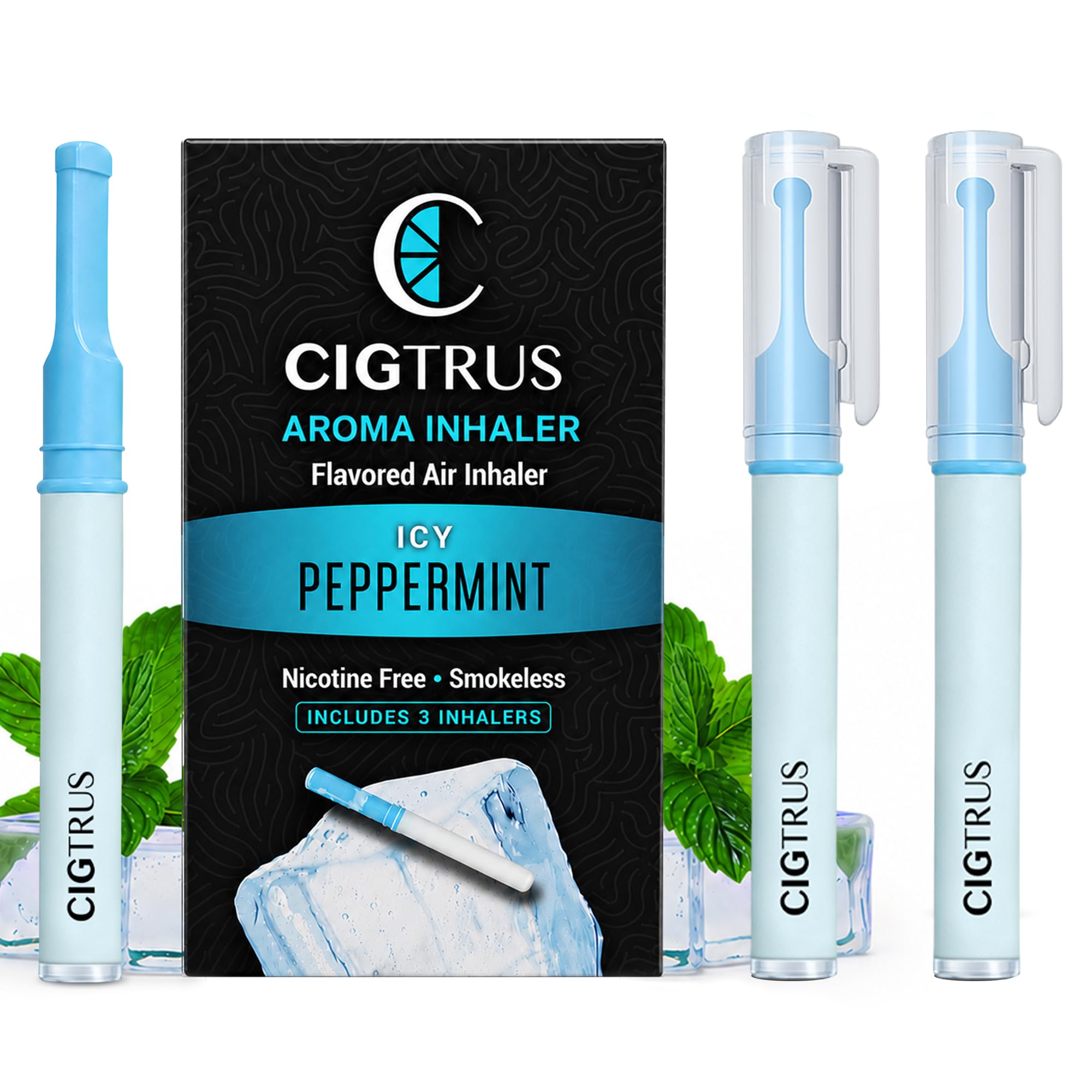 nicotine and tobacco free vape pens Amazon.com: Cigtrus Natural Nicotine-Free & Tobacco-Free Smoking  Alternative, Non-Electric Craving Relief, Quit Smoking Aid with Cigtrus  (ICY Peppermint)