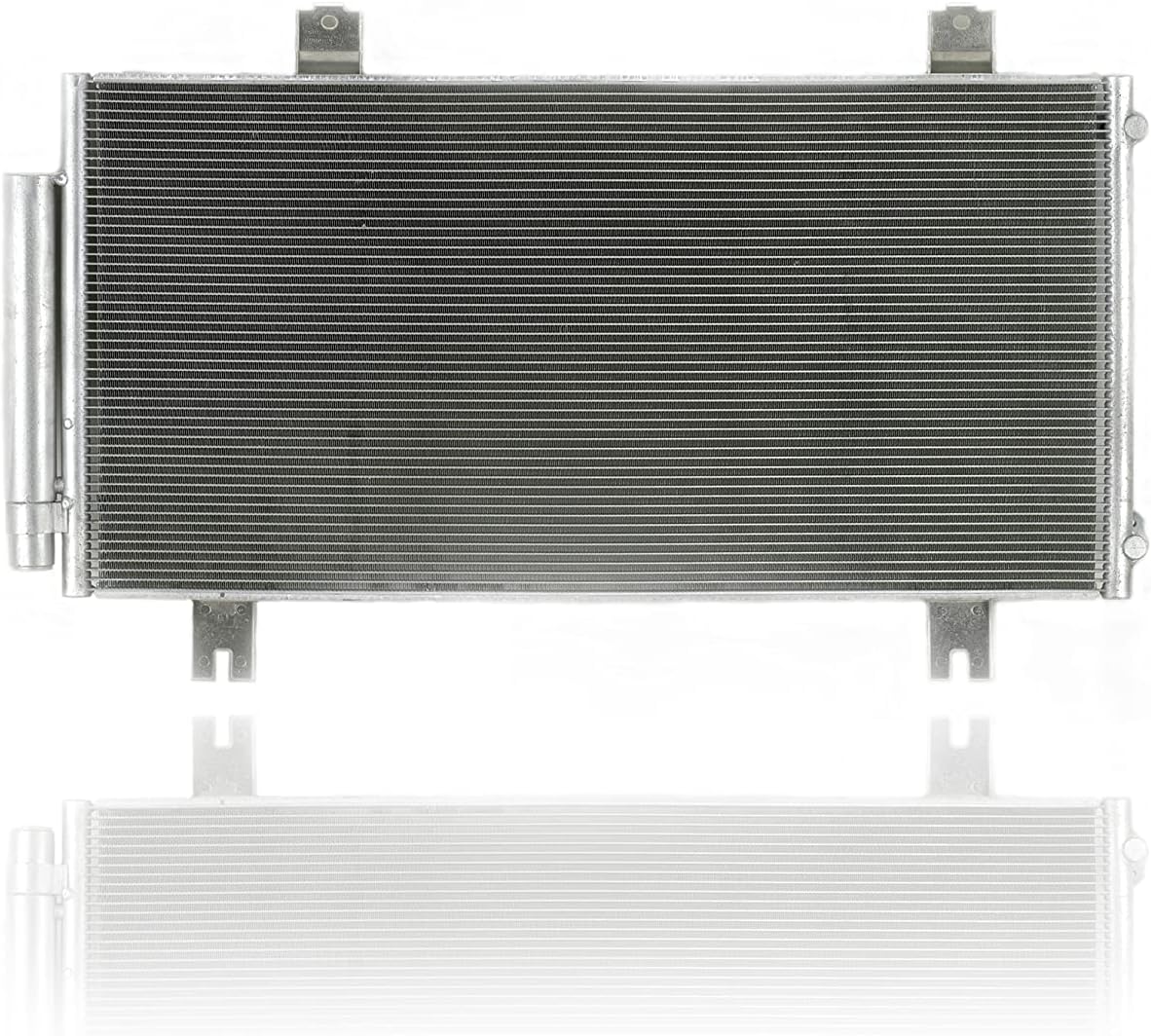 A/C Condenser - Pacific Best Inc. Compatible/Replacement for 4441 15-20 Honda Fit 1.5L L4 - With Receiver & Dryer