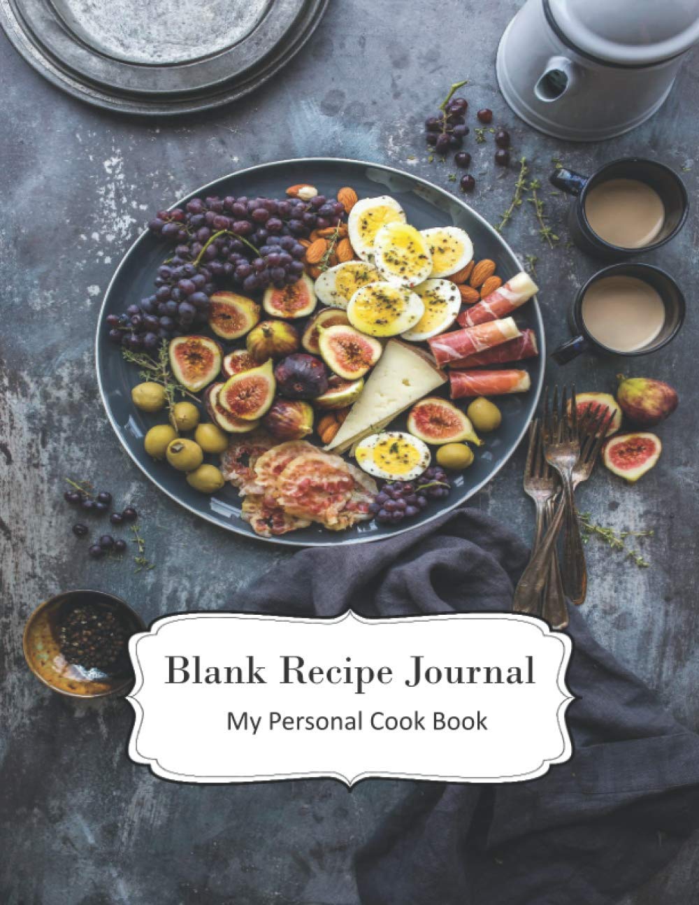 Blank Recipe Journal: My Personal Cook Book | Kitchen Recipe, Journal Cookbook, Cookbook Family, Recipe Book, Mom Gift, , Family Cookbook, Family Recipes, Recipe Book Housewarming