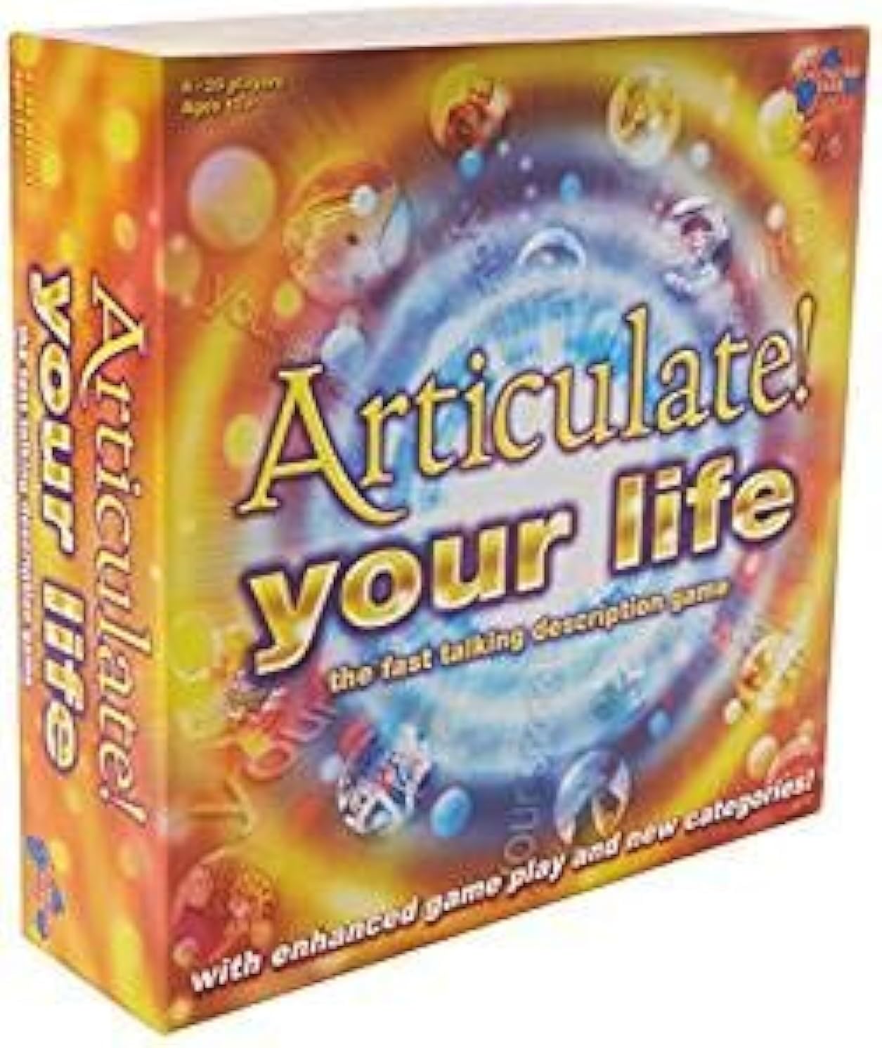 Drumond Park Articulate Your Life Game - 300 Cards, 2 Sand Timers, 4 Playing Pieces, 1 Dice - Classic Description Adult Party Game - Ages 12+