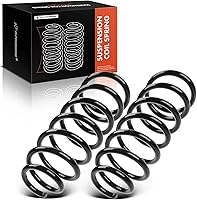 A-Premium Rear Coil Springs Set of 2 for Honda Civic 2006-2011 1.8L Sedan & Coupe DX EX LX - Driver Passenger Side OEM 52441SNAA02