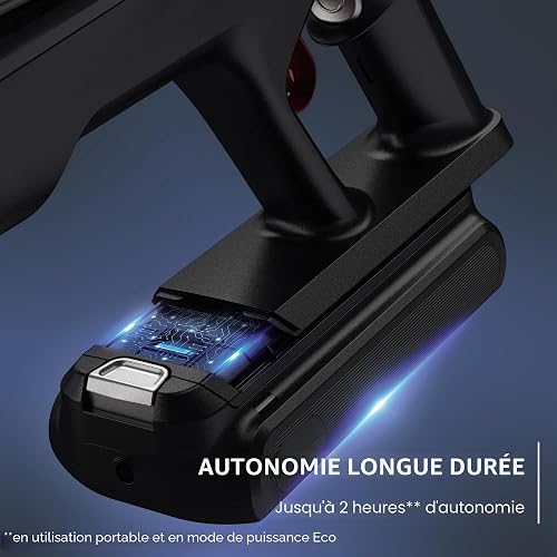 Rowenta RH9CD9E0 X-Force Flex 16.60 Animal Aqua, Cordless Vacuum Cleaner, Black/Copper - 6