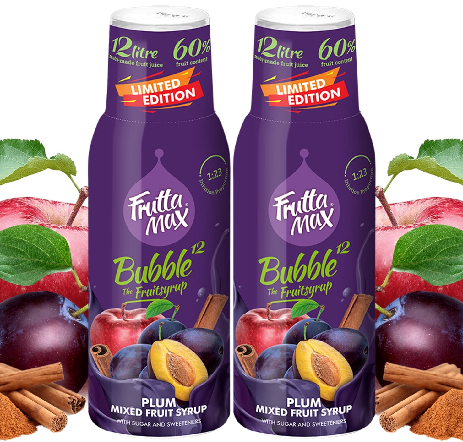 FruttaMax Energy Drink Syrup – Fizzy Caffeinated Syrup with Low Sugar | Soda Maker Compatible, Great for Active Lifestyle 500ml - ThunderMax — view 11