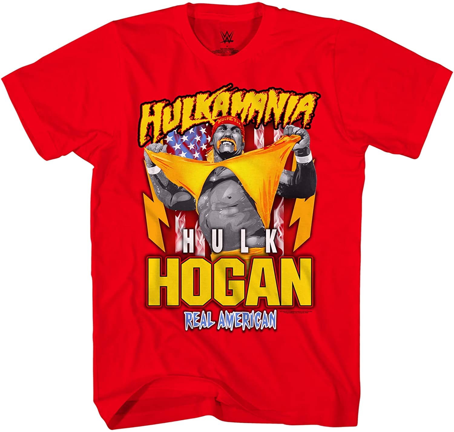WWE Superstar Hulk Hogan Shirt Hulkamania Hollywood Hogan World  Wrestling Champion T-Shirt