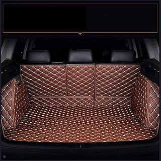 Car Full Coverage Leather Boot Liner Mats for Forfour Electric Drive w453 2017–2018(No Speakers,Integrated backrest), Antislip Rear Trunk Carpets Protector Anti Scratch Cargo Tray Dog Pad