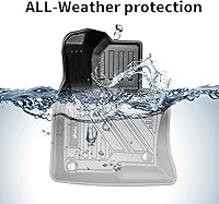 Vista 6 de Ajuste personalizado para Mercedes Benz GLC 300 250 300e 43 63 2016-2022 (No para Coupe) Alfombrillas del suelo, forro de carga y alfombrilla