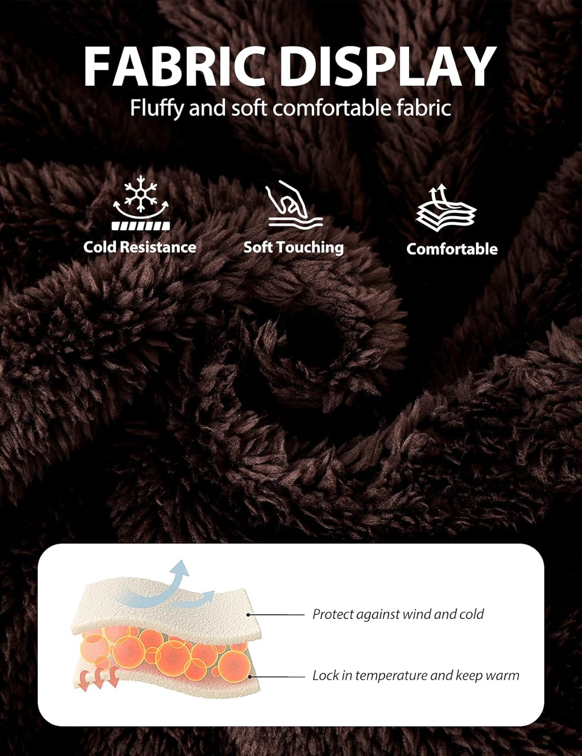 Wyeysyt Sherpa Sweatshirt for Women Fuzzy Fleece Sweatshirts Quarter Zip Up Pullover Soft Long Sleeve Top Pockets - Image 4