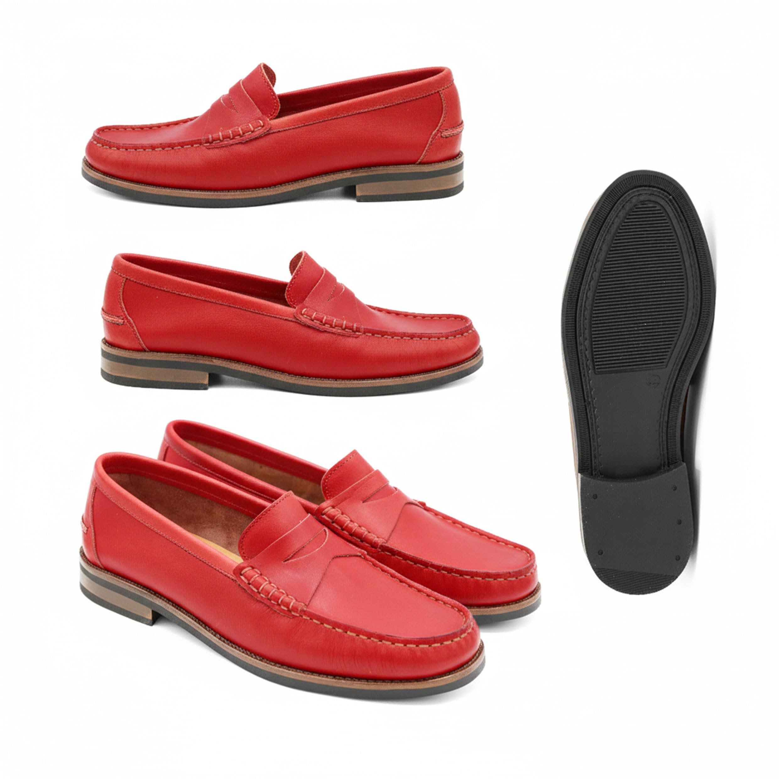Zerimar Zapatos Castellanos Hombre | Mocasin Antifaz Hombre | Zapatos de Vestir Hombre | Fabricados en España