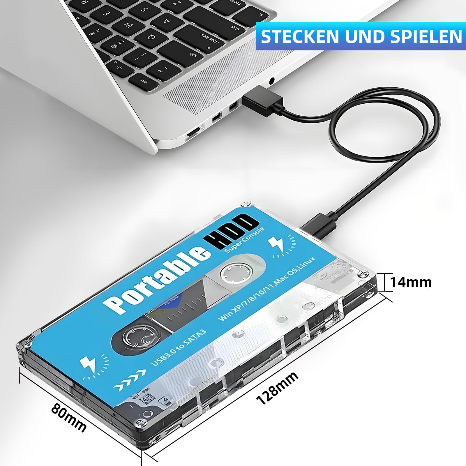 XIXIMENG Super Console X Batocera 33 Disco Duro 500G Retro Videojuegos