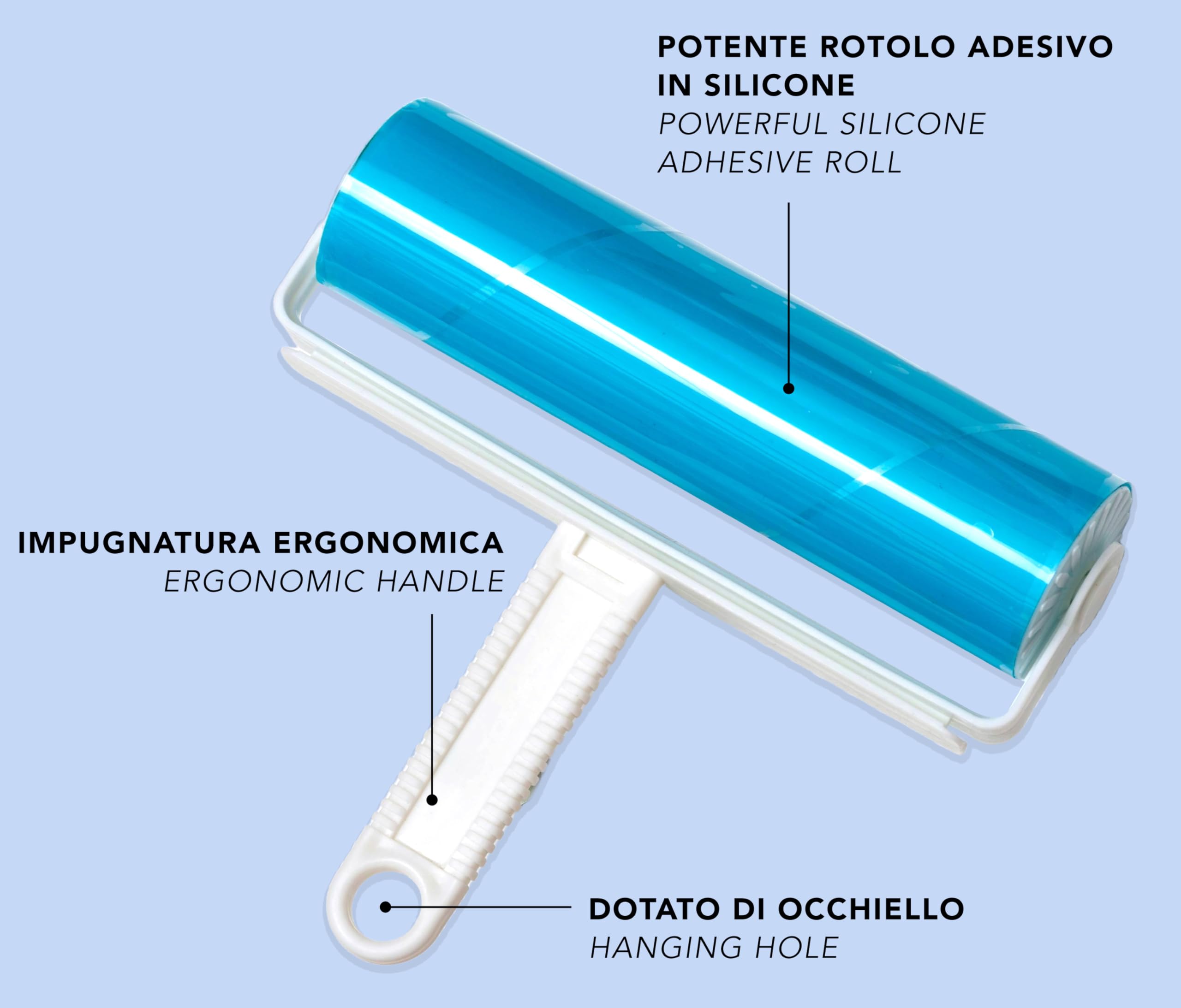 Spazzola Levapelucchi In Silicone - Riutilizzabile E Lavabile, Per Vestiti E Divani - Foto 13