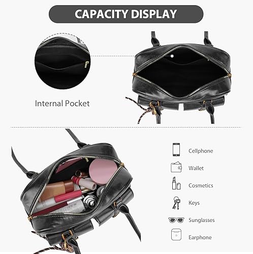 Miniatura 5 de Bolso de hombro retro con asa superior Y2k 90s múltiples bolsillos bolso de diseñador suave moderno para axilas